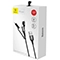 کابل تبدیل USB به microUSB / USB-C / لایتنینگ باسئوس مدل CA3IN1-ZY01 طول 1.2 متر